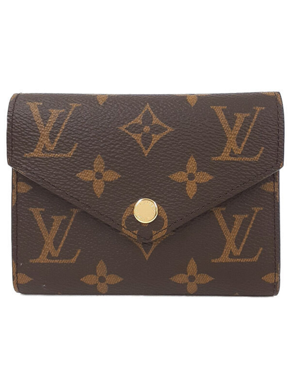 Louis Vuitton Monogram Portefeuille Victorine Tri fold Wallet